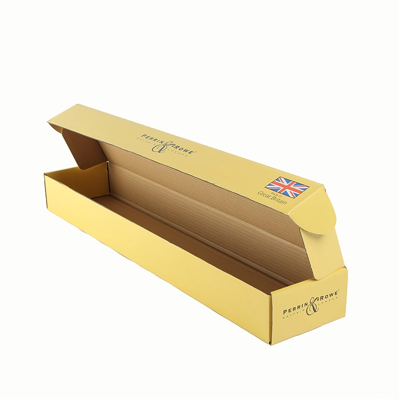 Personalised Black Small Tuck Top Corrugated Cardboard Paper Boxes Custom Mailing Subscription Mailer Packaging Box with Logo