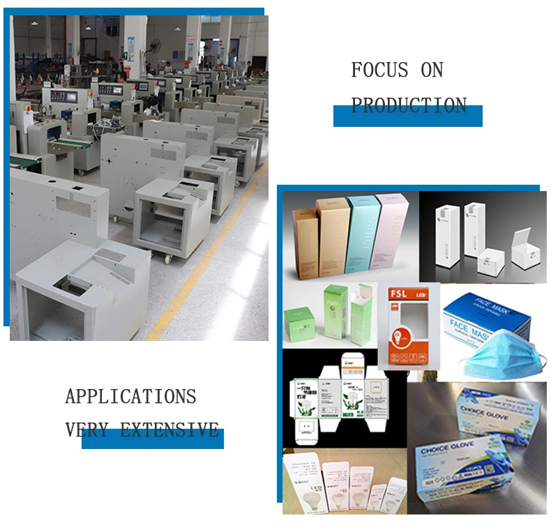 Multi-Functional Bulk Snacks Vertical Box Packing Cartoning Machine Automatic Cakes Biscuits Box Filling Machine