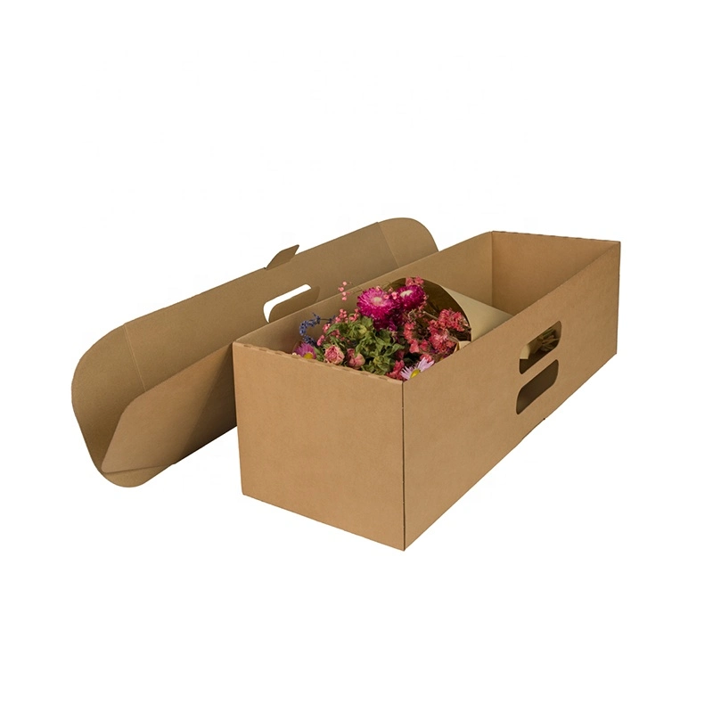 Eco-Friendly Large Flower Shipping Cardboard Box