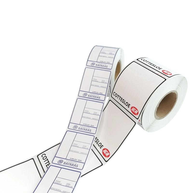 Blank 4X6 Direct Thermal Label Rolls for Shipping