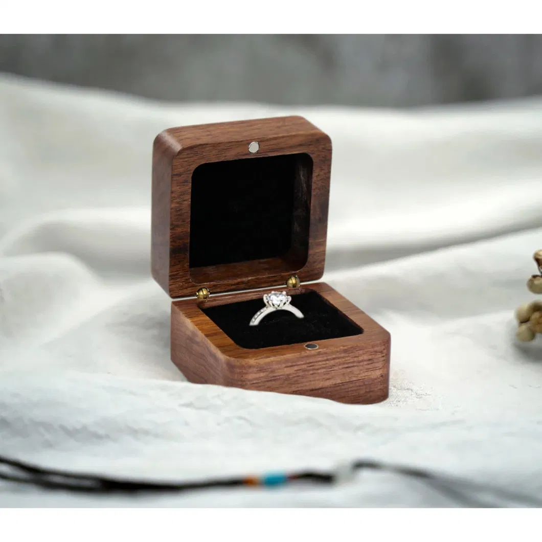 Eco-Friendly Engraved Bamboo Jewelry Gift Box