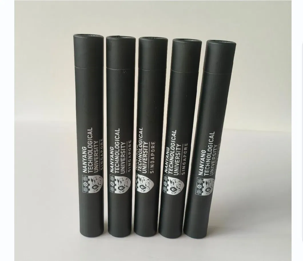 Logo Printed Biodegradable Paper Packaging Tube Custom Round Large Incense Stick Paper Tube