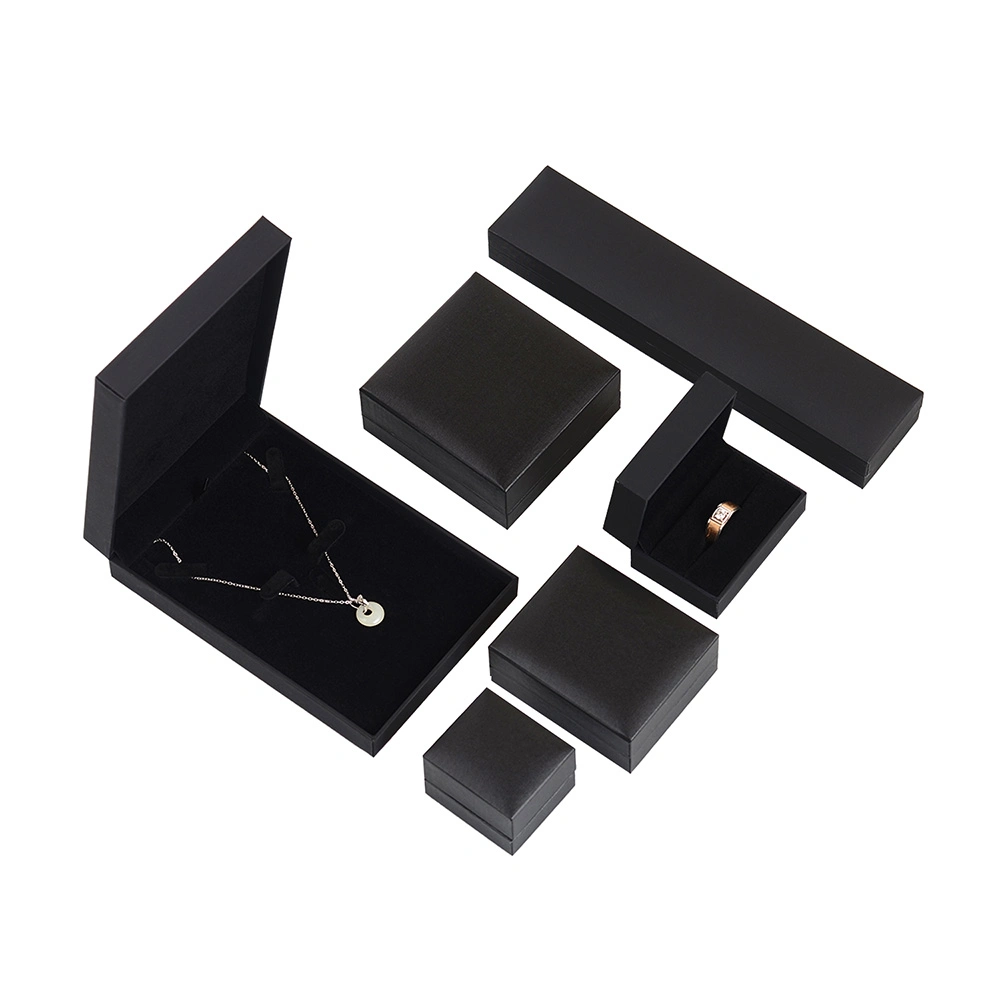 Custom Luxury Paper Gift Rings Earrings Necklace Packaging Jewelry Boxes with Logo