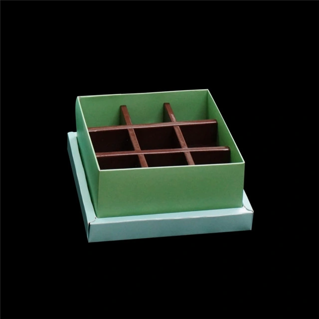 Custom Exquisite Rigid Lid and Base Paper Box for Chocolate