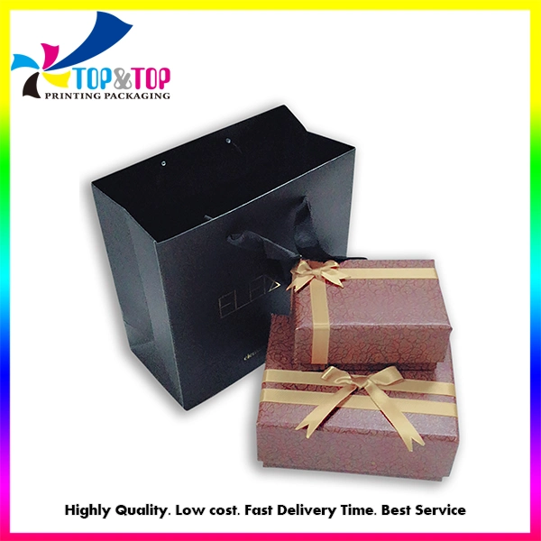 Custom Gift Paper Box Packaging Handmade Paper Bracelet Jewellery Rigid Box with Row