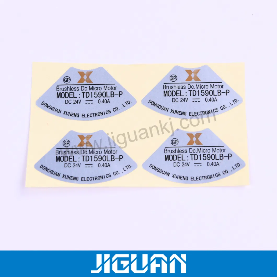 Waterproof Matte Silver Blank Adhesive Barcode Stickers