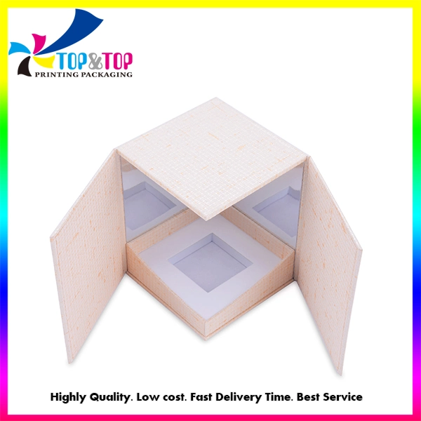 Wholesale Book Style Skin Care Products Paper Packaging Luxury Gift Cosmetic Box