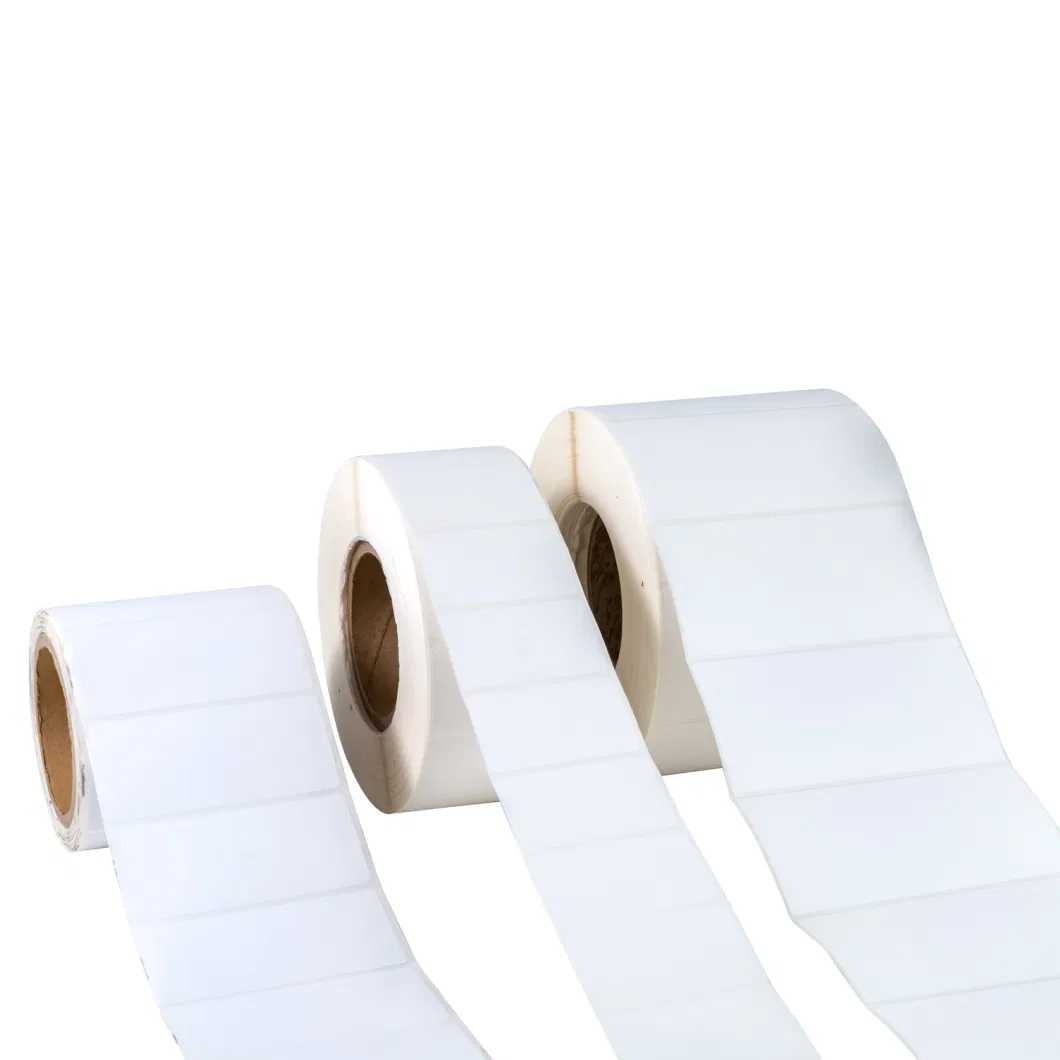 Blank Self Adhesive Direct Thermal Roll Logistics Package Printing Sticker Label