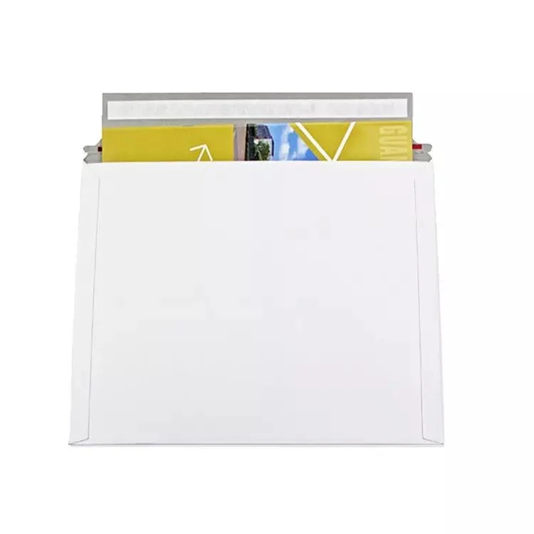 High Quality Custom Cardboard Envelopes Printed Board Envelope Rigid Mailers