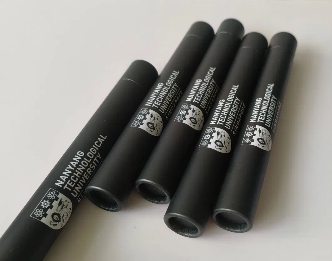 Logo Printed Biodegradable Paper Packaging Tube Custom Round Large Incense Stick Paper Tube