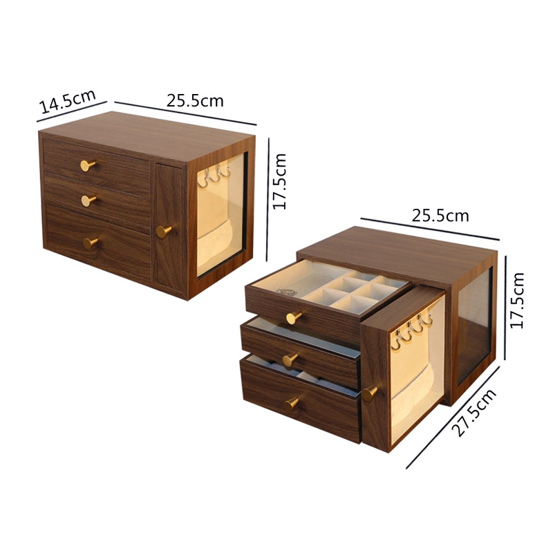 Custom Wood Jewelry Organizer Jewellery Storage Box