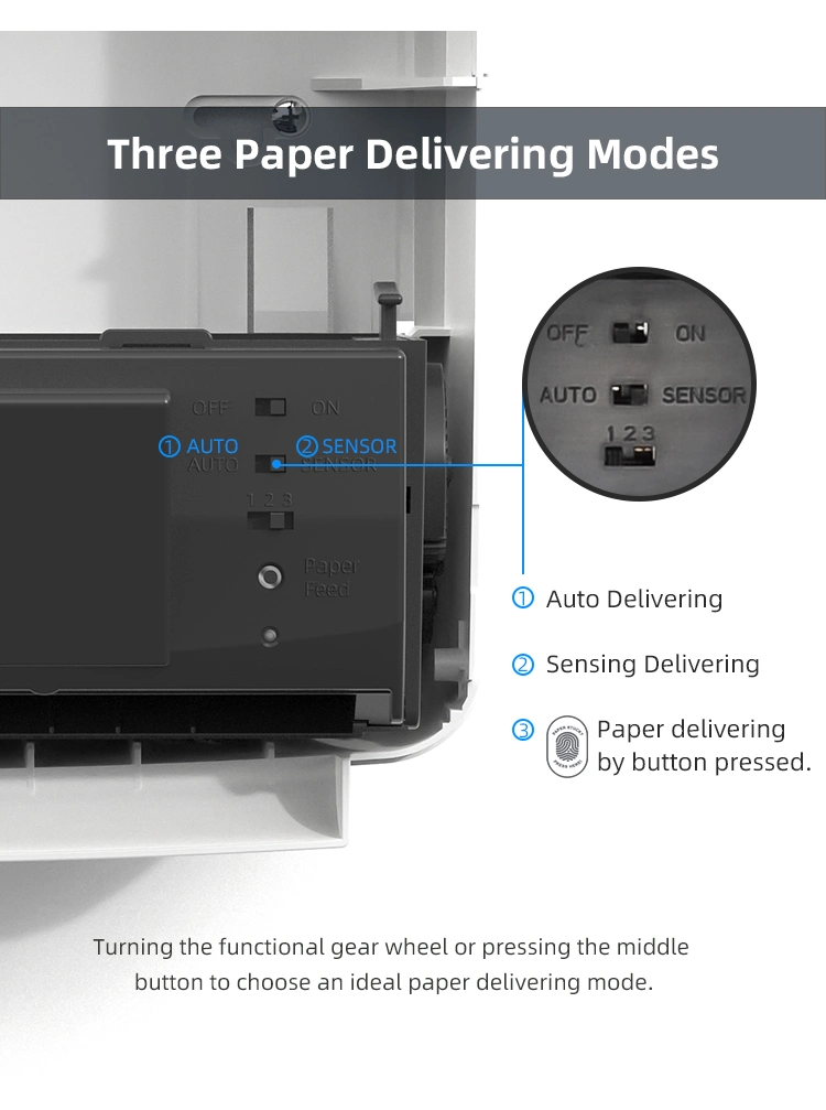 Svavo Sensor Automatic Hand Roll Tissue Dispenser for Public Toilet Automatic Paper Dispenser