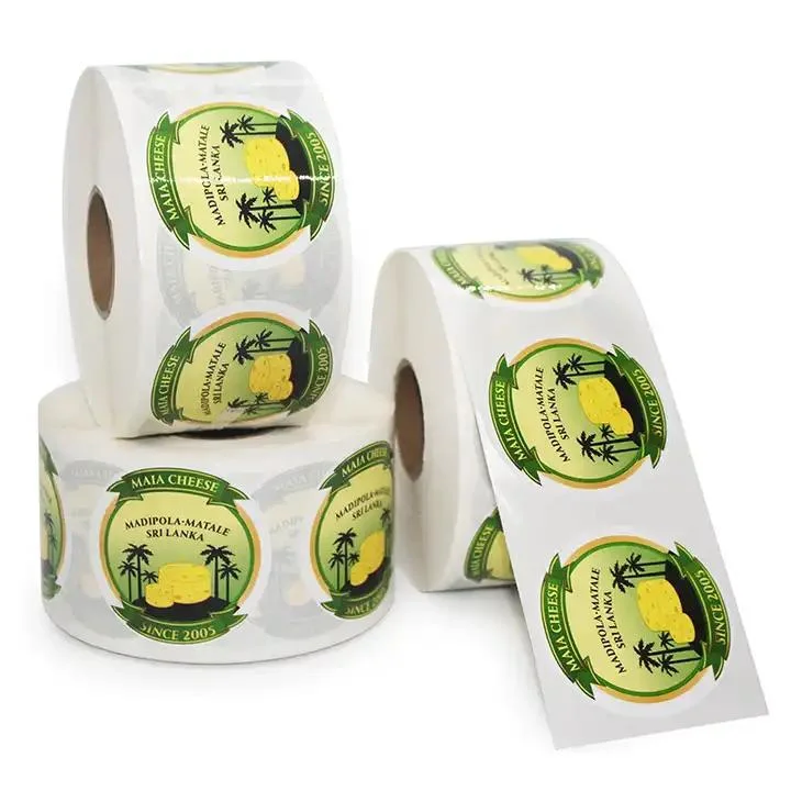 Vinyl Labels Waterproof Sticker Matte/Semi-Gloss Synthetic Paper Blank Label for Inkjet Printer