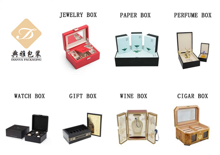 High Quality Wooden Gloss Painted Gift Box Wine Packaging Box