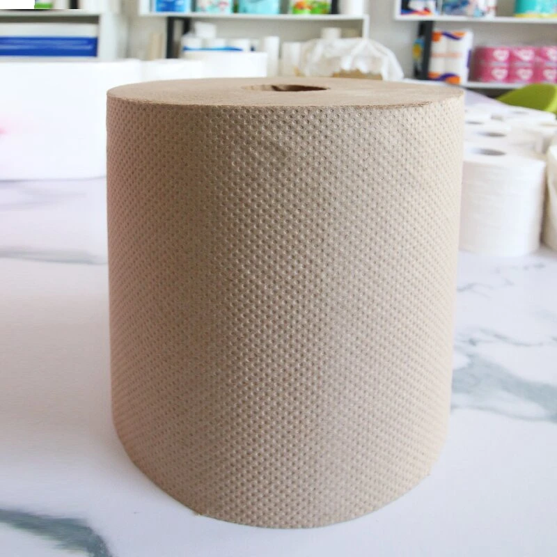 Wholesale Customized Bamboo 2ply Bathroom Paper Embossed Roll Paper Tissue Toilet Paper