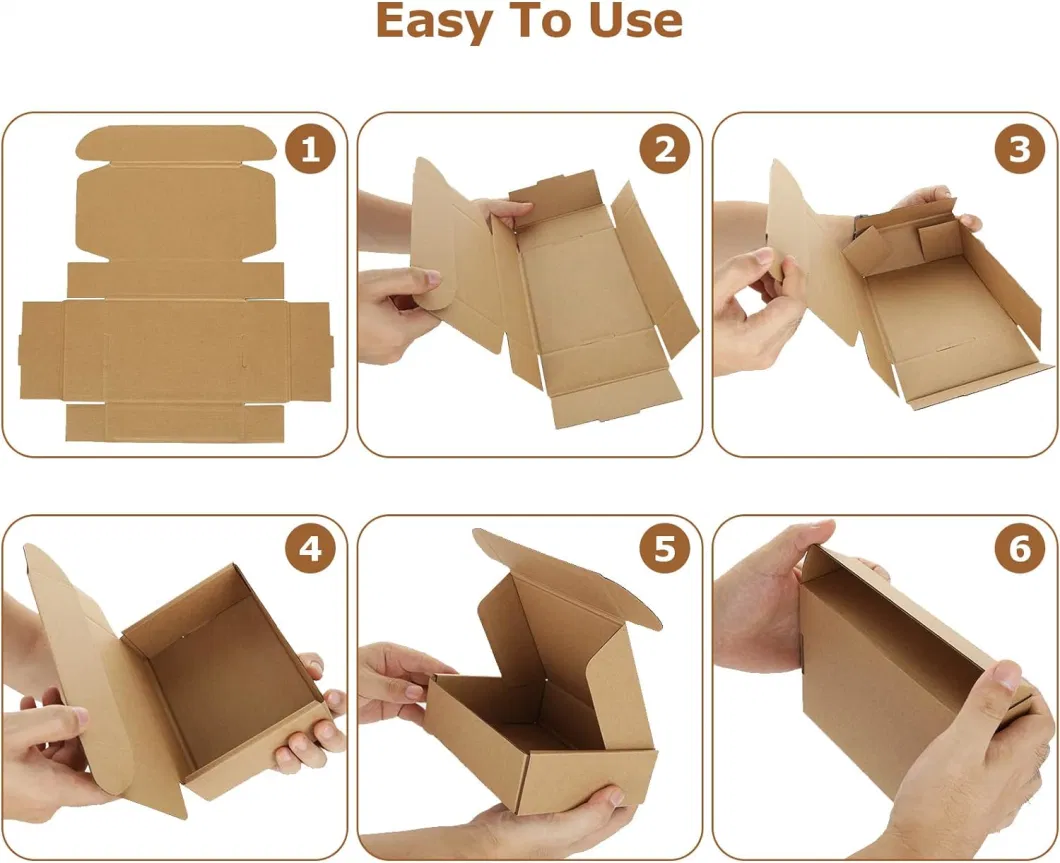 Cheap Price Six Pack Carrier Liquor Beer Box Foldable Kraft Paper Corrugated Carton Wine Packages Gift Box for Bottles