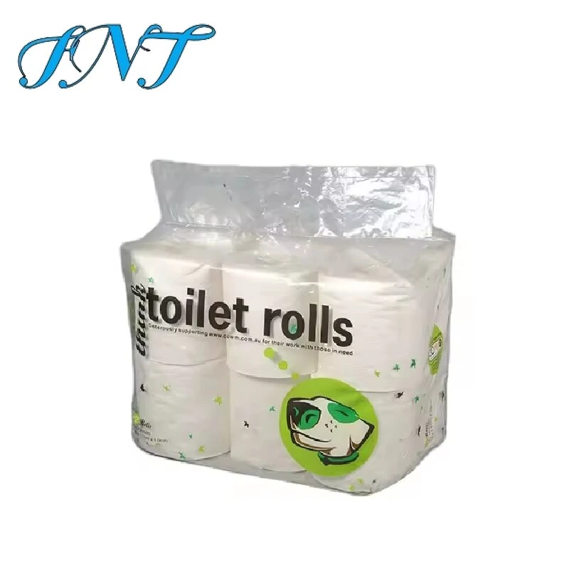 Eco-Friendly Wholesale Factory Higher Quality OEM Customized Pure Virgin Wood Pulp Toilet Tissue Roll Paper