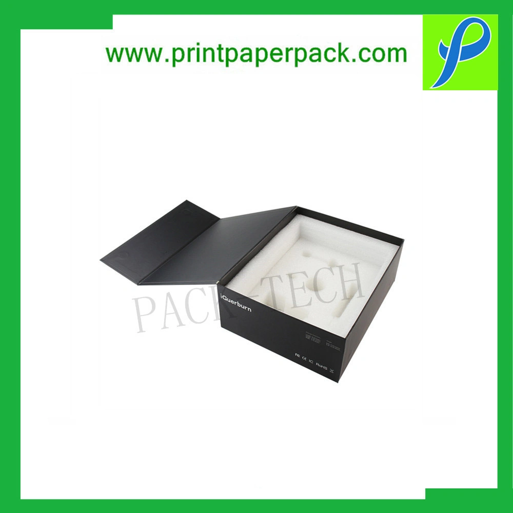 Luxury Paperboard Book Style Packaging Box Cardboard Magnetic Rigid Packing Box for Gift