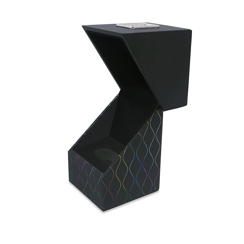 Custom Green PU Leather Premium Gift Wine Luxury Bottle Packaging Box Single Classical Single Green Gift Perfume Box