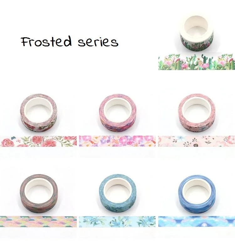 Custom Printed Decoration Wholesale Stationery Washi Paper Tape for Sale