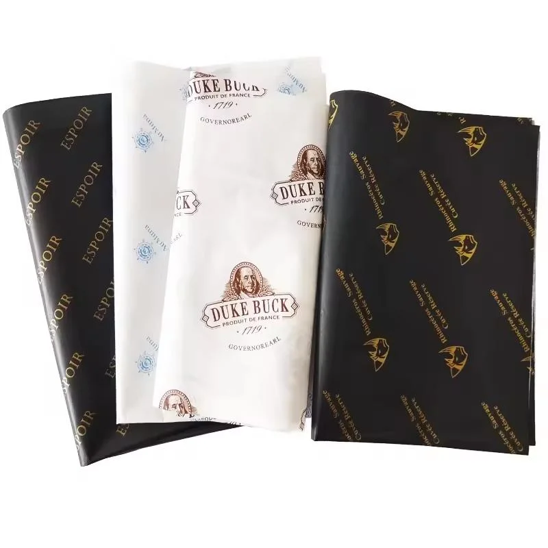 17GSM Recycled Custom Shoes Clothing Packaging Wrapping Silk Tissue Paper with Logo