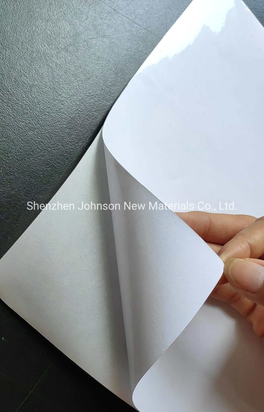 Johnson Customized Waterproof Label Stickers Self Adhesive Thermal Paper