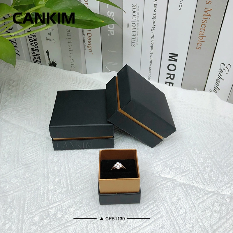 Cankim Jewellery Box Paper Jewellery Boxes Packaging Custom Logo Paper Jewellery Box for Necklace