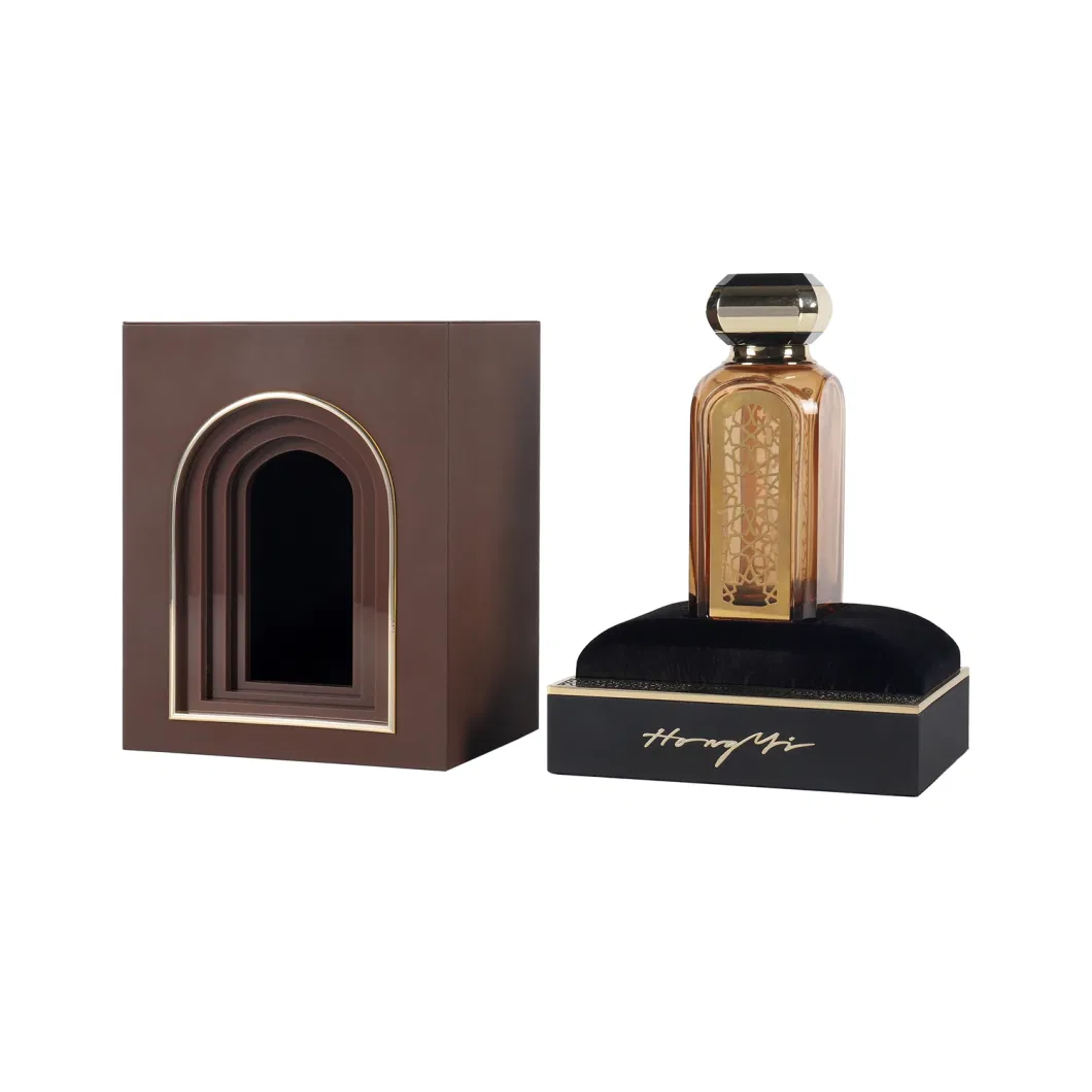 Custom Design Logo Printed Luxury Perfume Packaging Wooden Gift Set Box