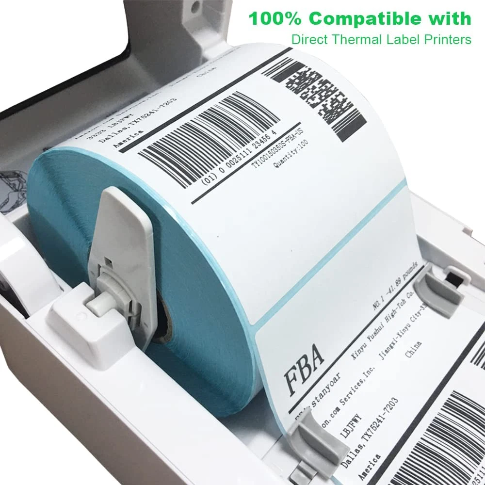 Factory Price A6 Blank Waterproof Label Roll and 4X6 Thermal Label Sticker for Printer Labels