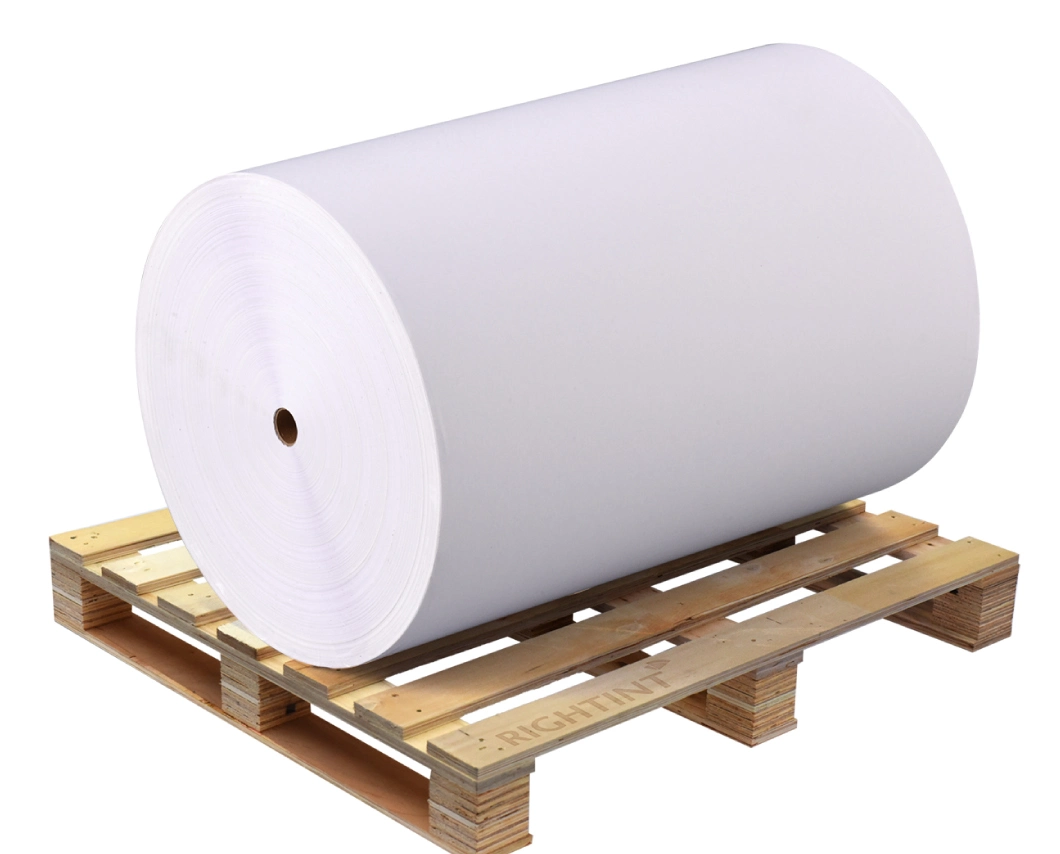 Barcode Thermal Label Bar Coded Sticker Self Adhesive Thermal Paper Jumbo Rolls