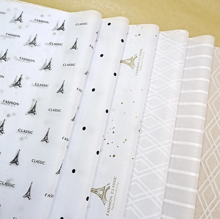 Custom Printed Tissue Paper Packaging Wrapping Paper for Clothing Packing Paper