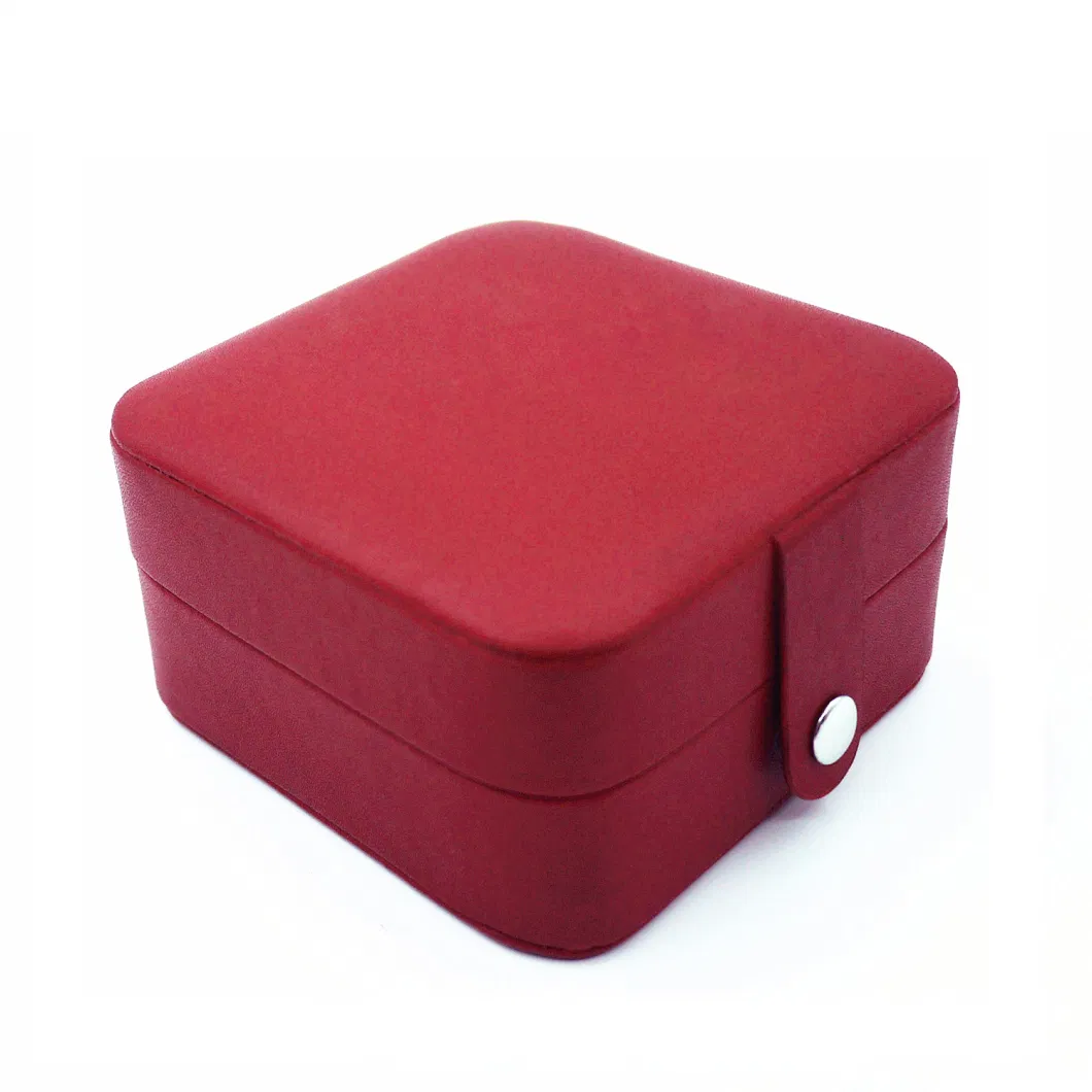 Korean Style Fresh and Simple Girl Earrings Plate Jewelry Box Earrings Ring Multi-Function Jewelry Storage Box