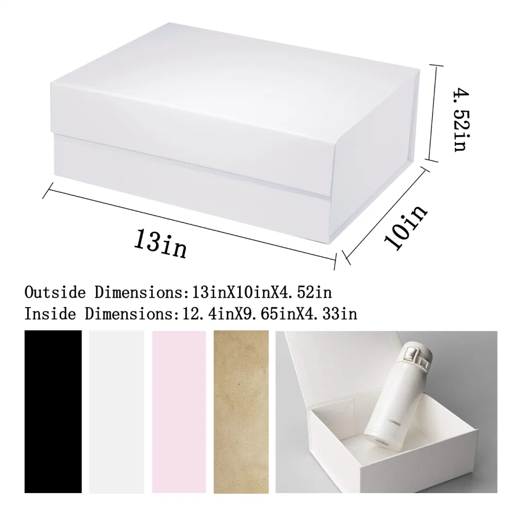 Custom Printed Cosmetic Rigid Paper Big Boxes Personalized Gift Packaging Box for Valentine Wedding Perfume Necklace Jewelry Cosmetics