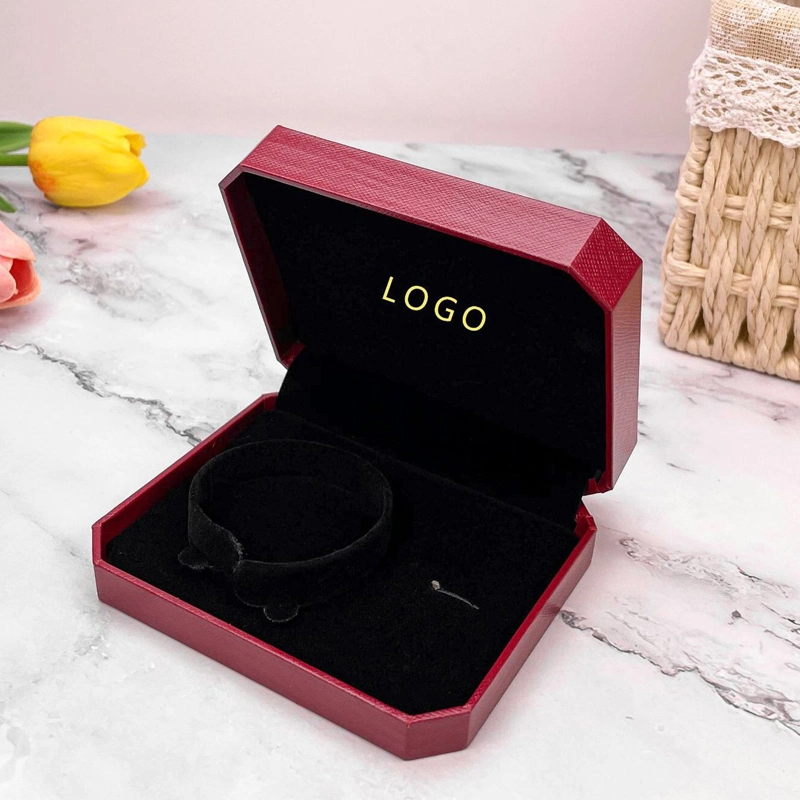 Wholesale Custom Velvet Jewelry Ring Necklace Display Packing Gift Box Personalized Jewellery Packaging Pack Box