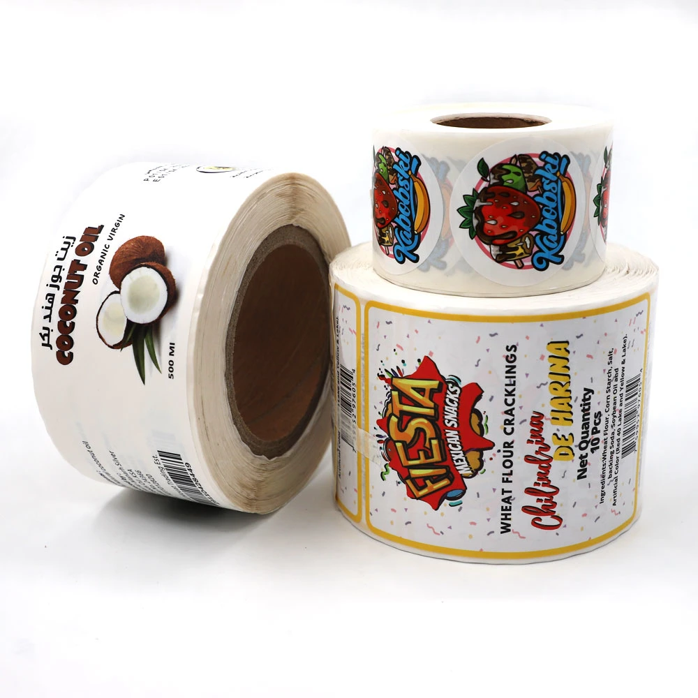 Factory Price A6 Blank Waterproof Label Roll and 4X6 Thermal Label Sticker for Printer Labels