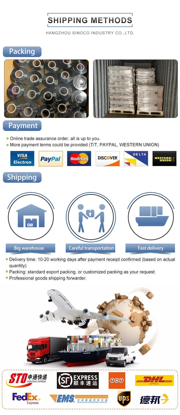 Round Transparent BOPP Labels, 1000PCS/Roll