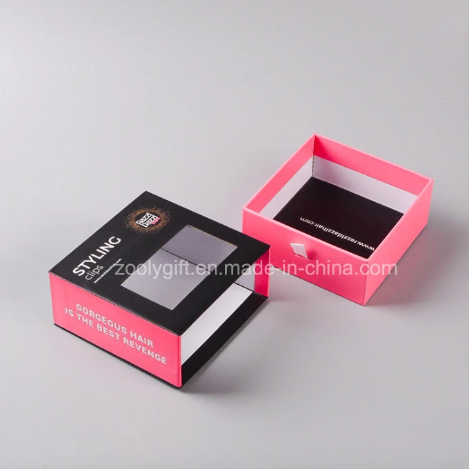 Book Style Gift Box with Decoration Cosmetic Packaging Box