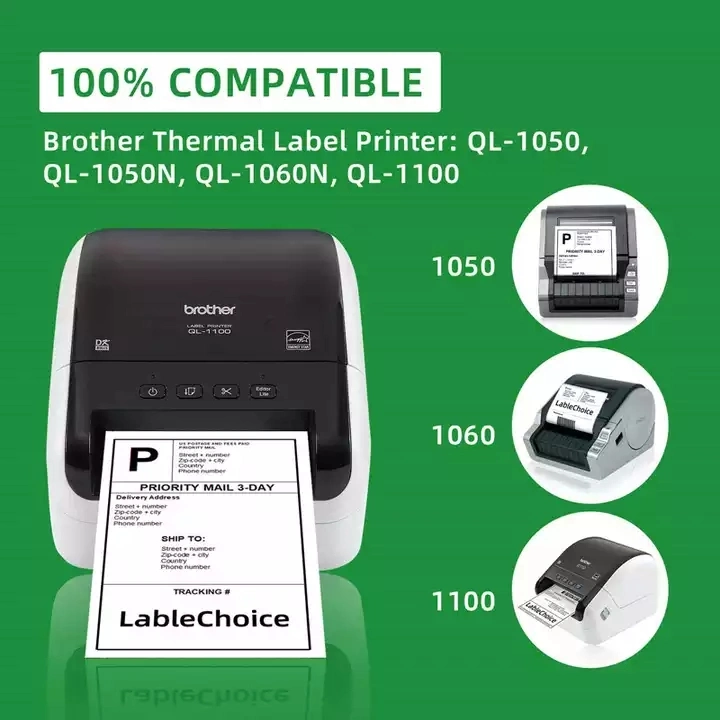 Factory Wholesale 4*6 Labels Thermal Sticker A6 Paper Shipping 4X6 Direct Thermal Label Roll