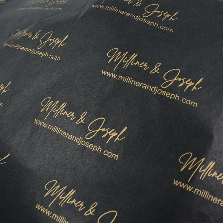 Custom Logo Recycled Tissue Paper for Packaging Shoes Clothing Wrapping Paper