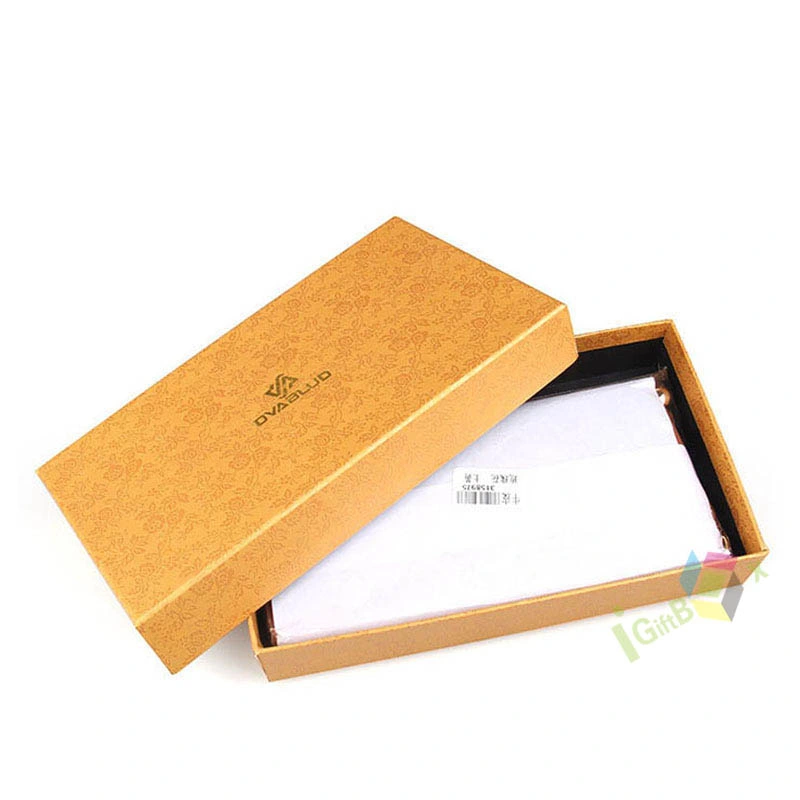 Orange Gift Boxes with Lid and Shredded Paper Filler Box for Business