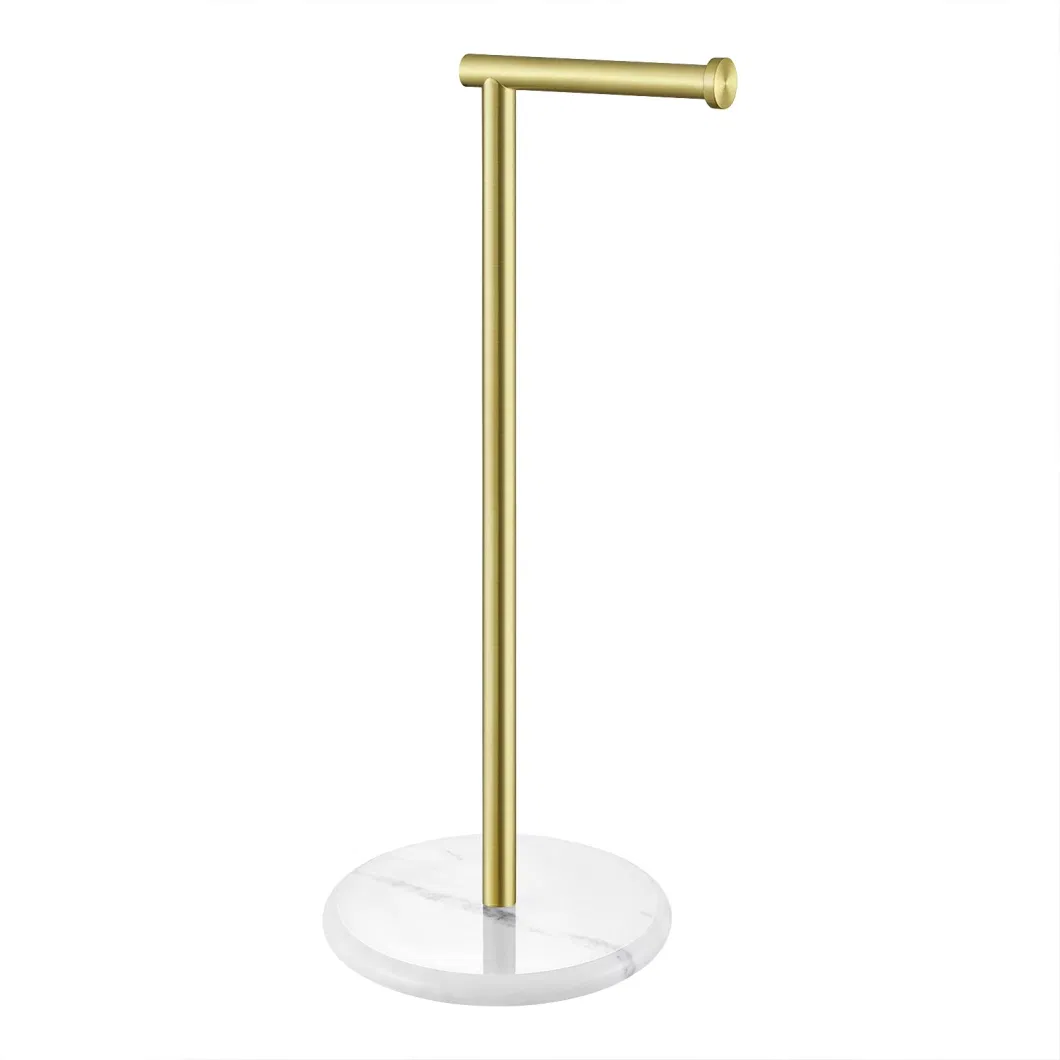 New Bathroom Free Standing Toilet Tissue Paper Roll Holder Stand