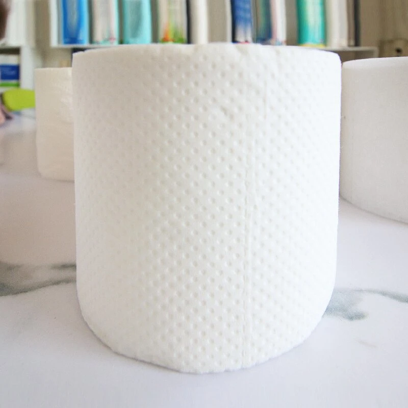 Wholesale Customized Bamboo 2ply Bathroom Paper Embossed Roll Paper Tissue Toilet Paper