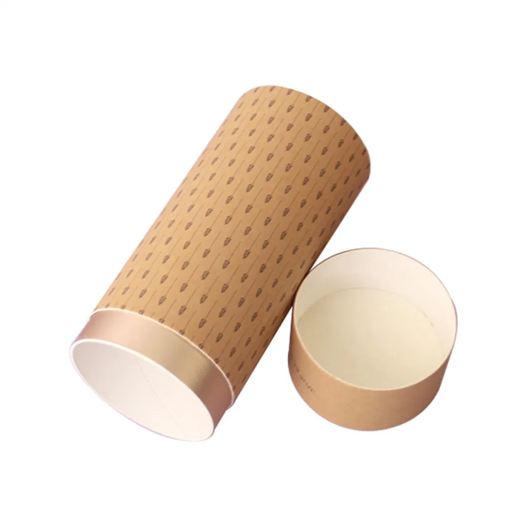 Wholesale Cheaper Custom Hotsale Cylinder Kraft Paper Round Box for Pen Empty Incense Cardboard Packaging Tube