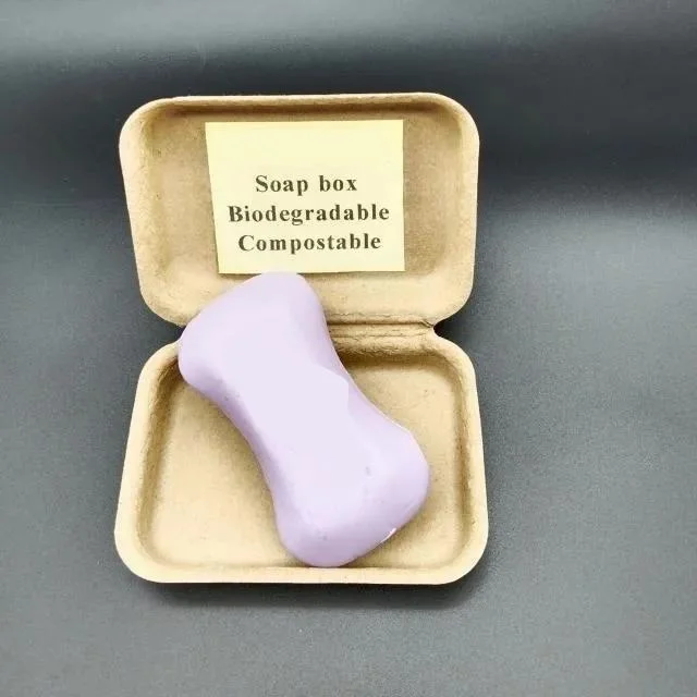 New Soap Box Biodegradable Bio-Friendly Soap Packaging Box