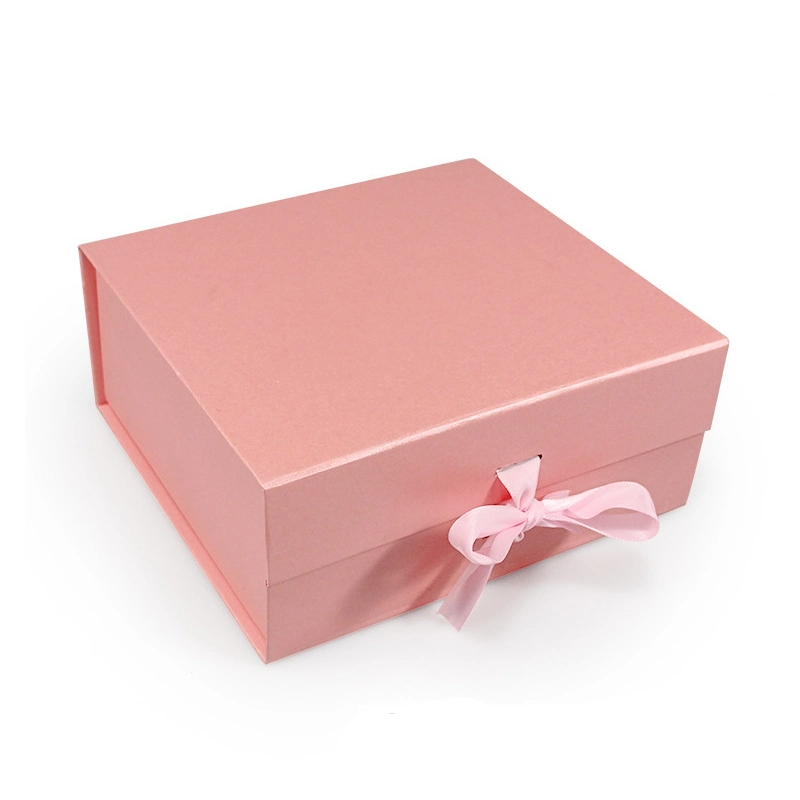 Flip Top Valentine&prime; S Day Limited Gift Box for Jewelry Packaging Foldable Magnetic Shopping Box for Perfume