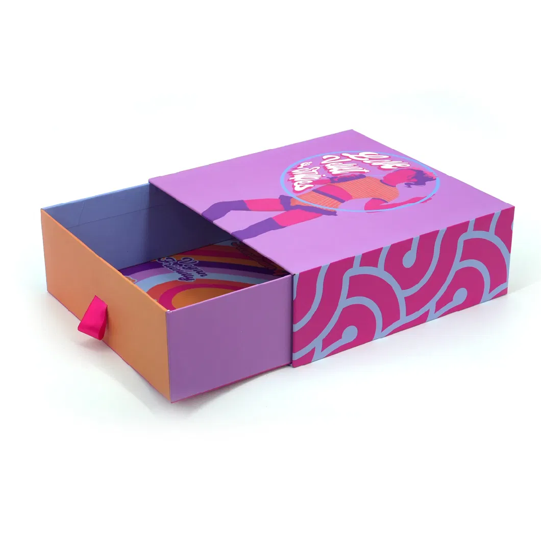 Custom Logo and Size Luxury Rigid Paper Small Drawer Box