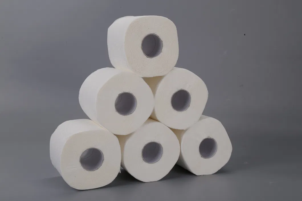 Tree Free Eco-Friendly Bamboo Toilet Paper Roll 3-Ply with Plastic Free Packaging Septic Safe Biodegradable Bath Tissue 