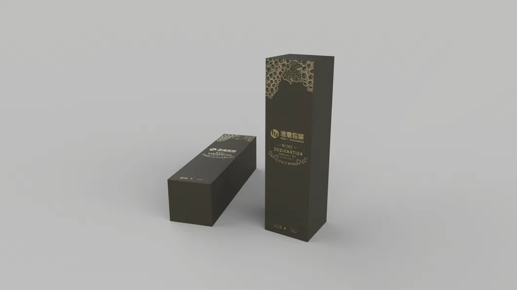 China Wholesale Custom Luxury Alcohol Paper Gift Packaging Box for Red Wine