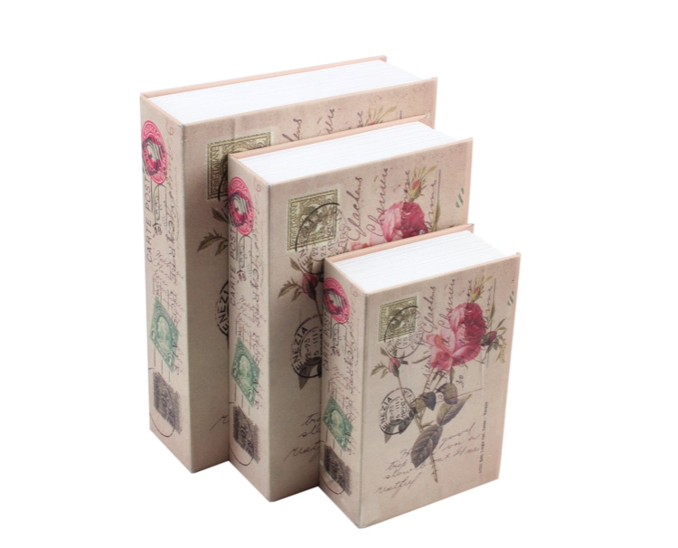 Custom Fake Book Shaped Box Magnetic Packaging Cardboard Storage Box Paper Carton Paper Gift Box