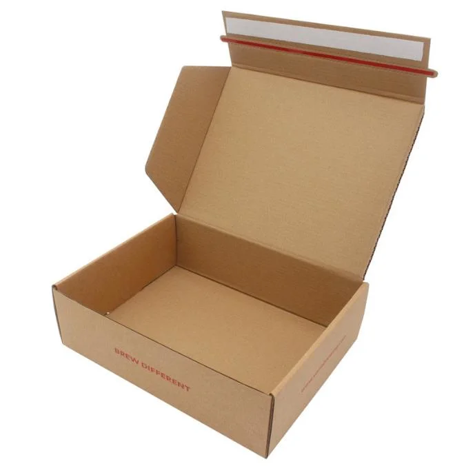 Custom Recyclable Cardboard Corrugated Paper Box Folding Paper Mailer Box Tuck Front Shoes Clothes Packaging Shipping Box